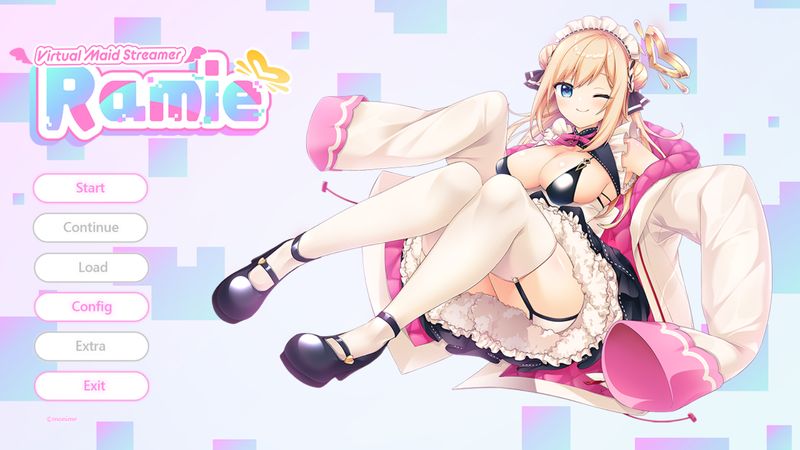 【汉化H游戏美少女游戏下载/VIP】虚拟女仆天使拉米耶Virtual Maid Streamer Ramie中文版